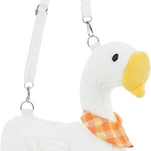 Chicken Hen Purse Bag Fluffy Shoulder Handbag Cute Funny Animal Gift for Christm